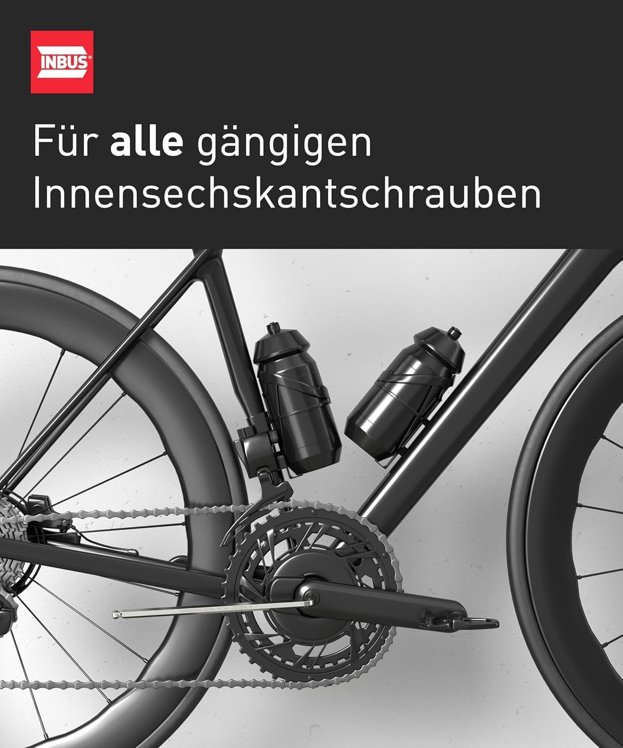 INBUS® 70167 Winkelschraubendreher Set 9tlg, mit Kugelkopf – Bild 5